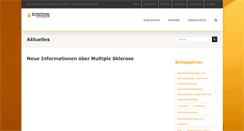 Desktop Screenshot of ms-selbsthilfe.at